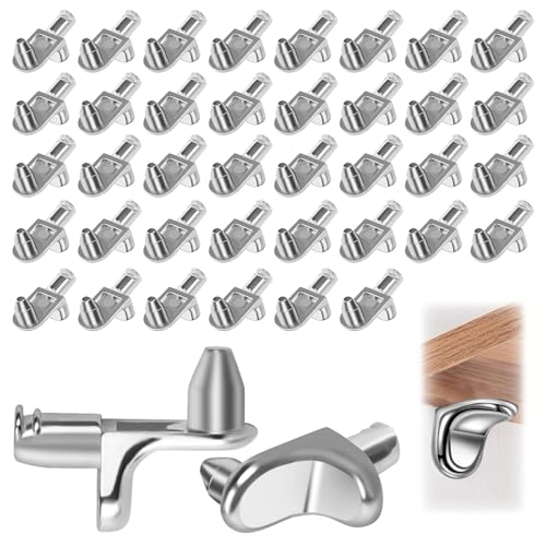 40 Stück Regalbodenträger L-Förmig 5mm - Einlegebodenhalter... - Maison & Cuisine Amazon Allemagne à 7.59€