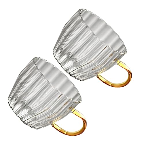 PRETYZOOM 2pcs Yellow Glass Tea Cups Handheld Kung Fu... - High-Tech & Électronique Amazon Royaume-Uni à 5.99€