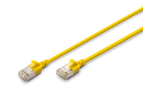 DIGITUS LAN Kabel Cat 6A – 1m – Slim Version AWG 32/7 – 10... - Sports & Fitness en promo à 3.49€