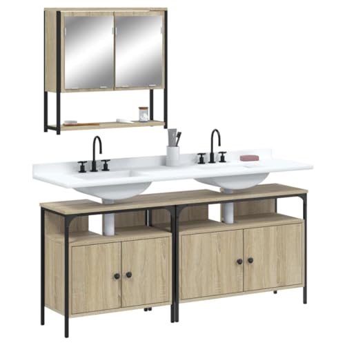 WKIEQACO Furniture Sets,Bathroom Furniture Sets,3 Piece... - Sports & Fitness Amazon Royaume-Uni à 81.56€