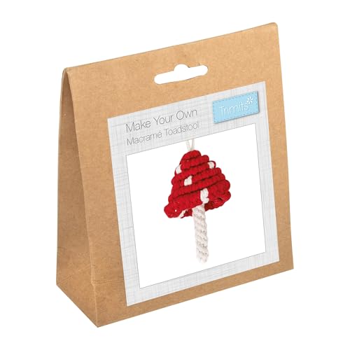 Trimits Haz tu propio kit de decoración de macramé, seta - High-Tech & Électronique Amazon Espagne à 7.28€