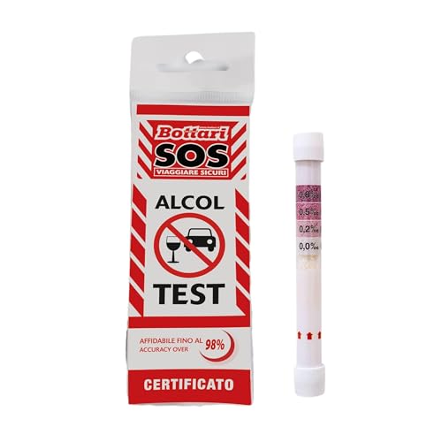 Bottari S.O.S - Prueba de Alcohol desechable certificada... - Amazon Espagne à 7.25€