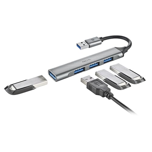 NGS IHUB4 Micro – Hub USB 4 Ports (1x USB 3.2 Gen1 5Gbps +... - Tech & Electronics Amazon France à 6.75€