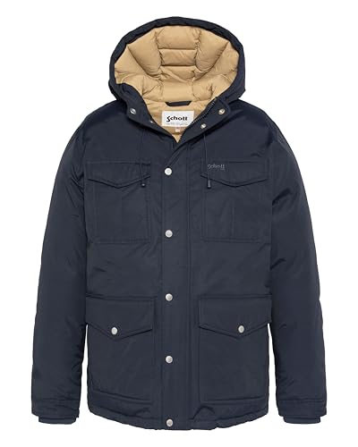 Schott NYC Bairon-Navy-XXXL Parka, Azul, 3XL Grande Alto... - Amazon Espagne à 50.67€