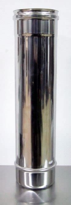 Rauchrohr aus Edelstahl 304-25 cm - Durchmesser 220 mm - Auto & Moto en promo à 12.10€