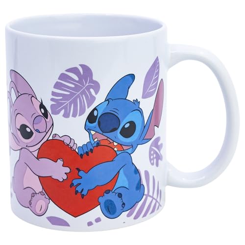Stor Keramiktasse 325 ml in Stitch-Geschenkbox - Home & Kitchen Amazon Germany à 11.44€