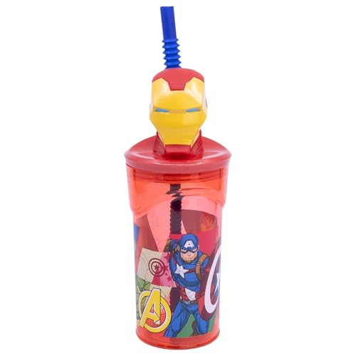 Stor Gobelet réutilisable avec Paille et Couvercle avec... - Jouets & Jeux en promo à 8.99€