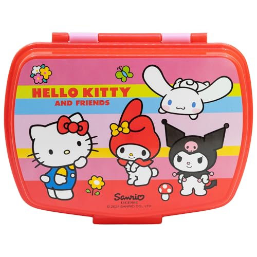 Stor Hello Kitty and Friends Boîte à déjeuner rectangulaire... - Jouets & Jeux Amazon France à 3.99€