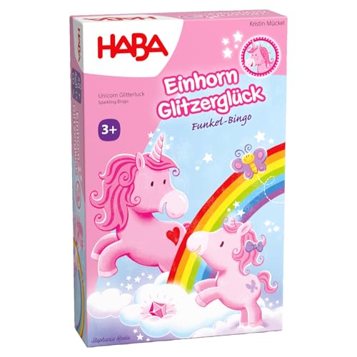 HABA Unicornio de la Suerte Brillante – Bingo Brillante –... - Jouets & Jeux en promo à 6.56€