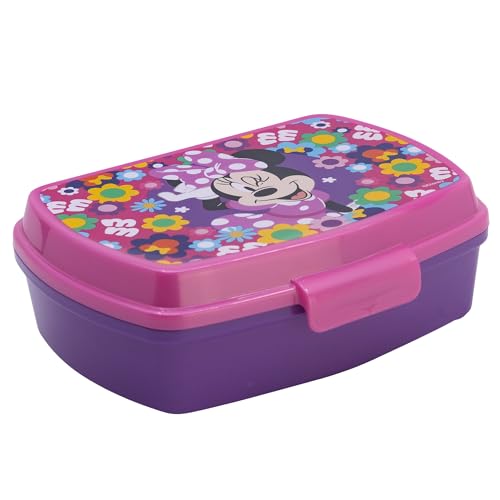 Stor Boîte à déjeuner rectangulaire Minnie pour Enfant - Jouets & Jeux en promo à 3.99€