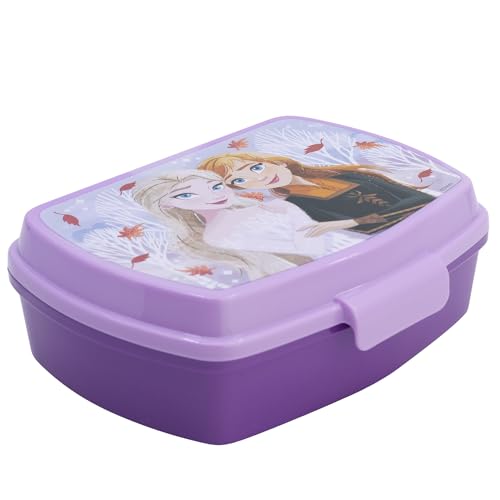 STOR Kinder Brotdose Die Eiskönigin, Rechteckige Lunchbox... - Maison & Cuisine Amazon Allemagne à 4.99€