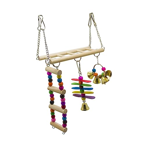 VANZACK Pet Bird Ladder Toys Set for Parrot and Budgie... - Jouets & Jeux Amazon Royaume-Uni à 8.19€