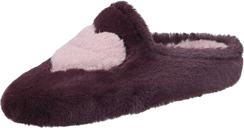 Manitu Home 320220-41, Ciabatte Donna, Rosso 41, 37 EU - Mode & Vêtements en promo à 31.10€