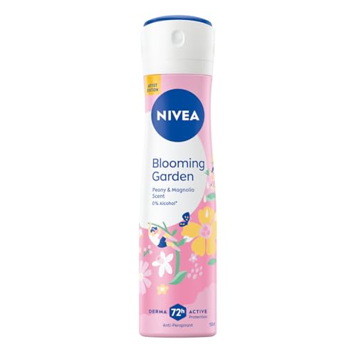 NIVEA Blooming Garden Spray anti-transpirant 150ml - Beauty & Fragrances Amazon France à 6.54€
