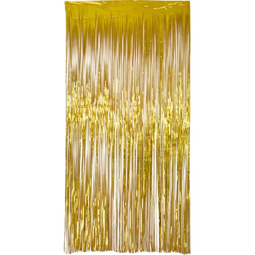 Folat 27584 Party Vorhang - Laser Beam Gold - 1 x 2 m... - Maison & Cuisine Amazon Allemagne à 1.76€
