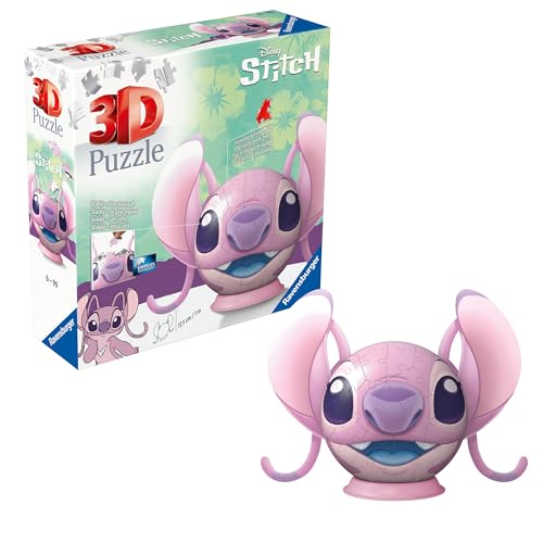Ravensburger Disney Stitch Angel with Ears 72 piece 3D... - Jouets & Jeux en promo à 5.00€
