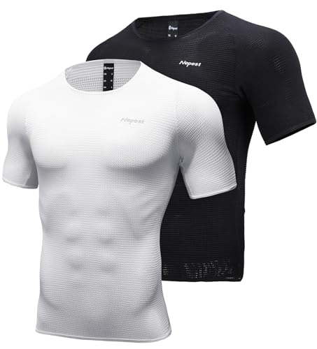 Nepest Herren-Unterhemden, kurzärmelig, Netzstoff... - Sports & Fitness Amazon Allemagne à 30.97€