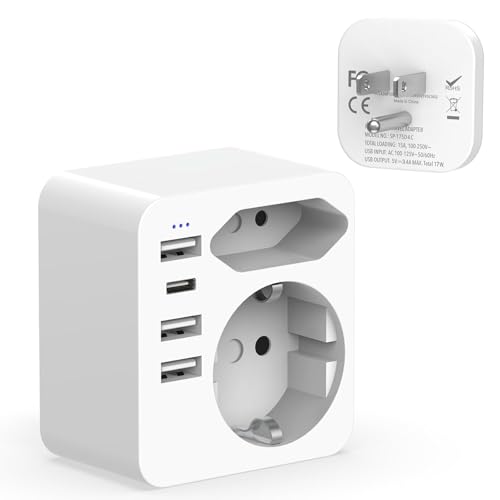Adattatore Presa Americana,3 USB A e 1 USB C Presa... - High-Tech & Électronique en promo à 16.80€