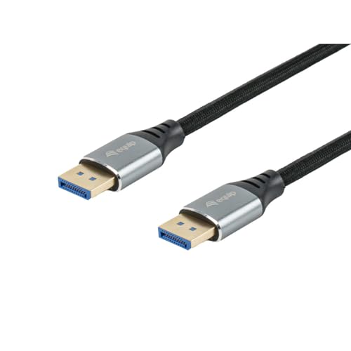 Equip DisplayPort 2.1 Premium Cable 1.0m 16K/60Hz 54Gbps - High-Tech & Électronique Amazon Royaume-Uni à 9.07€