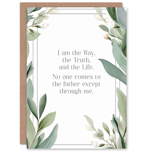 Artery8 Christian Birthday Card The Way The Truth The Life... - Beauté & Parfums Amazon Royaume-Uni à 2.13€