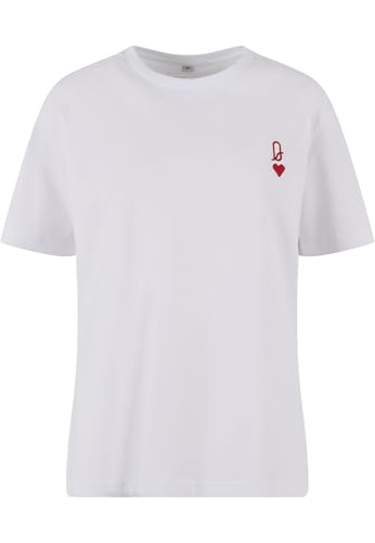Miss Tee Mst281-queen Card Emb tee Camiseta, Blanco, XXL... - Auto & Moto Amazon Espagne à 19.49€