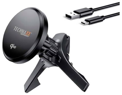 Chargeur de Voiture magnétique 15W QI2 Technaxx TX-323... - High-Tech & Électronique Amazon France à 15.99€
