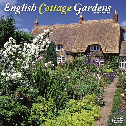 English Gardens 2026 Calendar | Square Wall Calendar |... - Garden & Outdoor Amazon UK à 2.74€