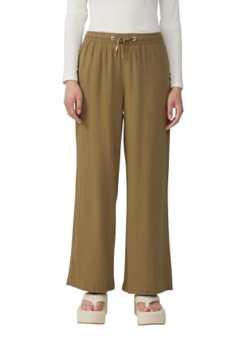QS Leinenmixhose mit Gummizug und weitem Bein - Garden & Outdoor Amazon Germany à 19.88€