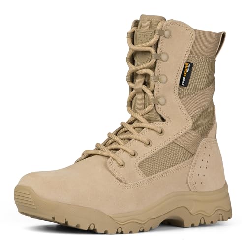 FREE SOLDIER Botas Tácticas para Hombre 8 Pulgadas Botas de... - Sports & Fitness Amazon Spain à 32.77€