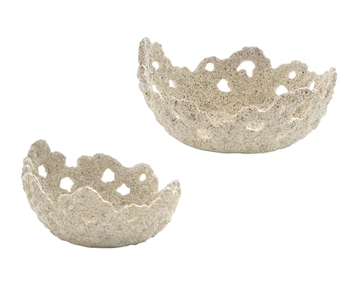 SET 2 CENTROS RESINA FOSIL - Vente Flash Amazon -67%