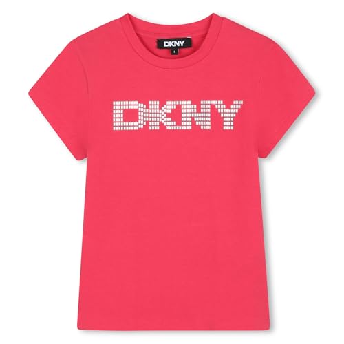 DKNY D62406 Camiseta para niña, Rosa, 4 años - Amazon Espagne à 16.04€