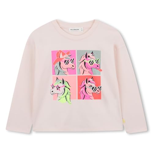 Billieblush U21419 Camiseta para niña, Rose Courage, 4 años - Deal du jour à 18.85€
