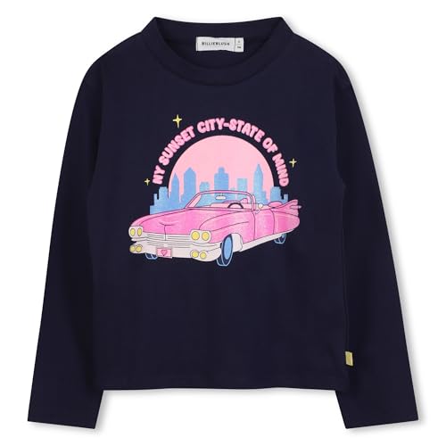 Billieblush U21417 Camiseta para niña, Azul índigo, 5 años - Bon plan à 8.31€