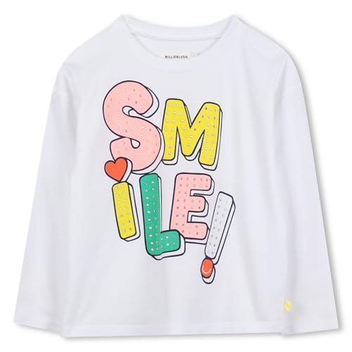 Billieblush U21637 - Maglietta da Bambina, Bianco, 5 anni - Amazon Italy à 9.92€
