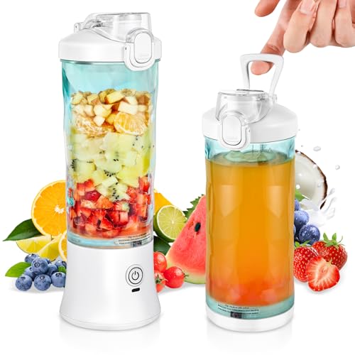 Lychico Portable Blender 600ML, Cordless Personal... - Maison & Cuisine Amazon Royaume-Uni à 8.50€