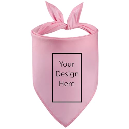 Hundehalstuch, personalisierbar, dreieckig, Rosa - Animalerie Amazon Allemagne à 0.50€