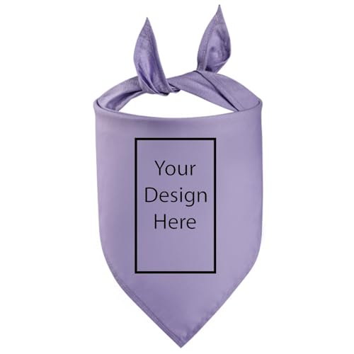 Hundehalstuch, personalisierbar, dreieckig, Violett - Animalerie en promo à 0.50€