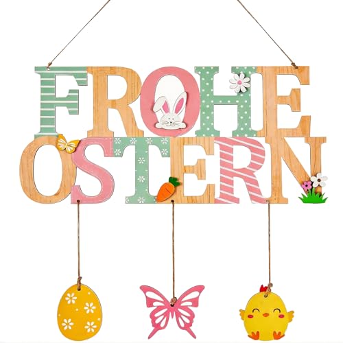Decoración de Pascua, decoración de Pascua para colgar... - Bon plan à 7.36€