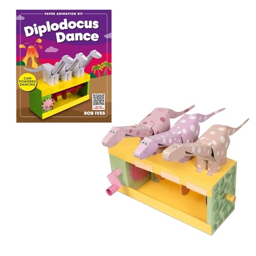 Diplodocus Dance -Rob Ives Paper Animat - Jouets & Jeux Amazon France à 11.78€