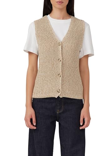 s.Oliver Strickweste im Slim Fit mit Knopfleiste - Nouvelle promo Amazon à 15.31€