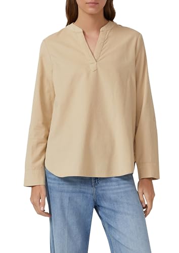 s.Oliver Feincord-Bluse mit Turn-up und Raffung am Rücken - Amazon Allemagne à 10.96€