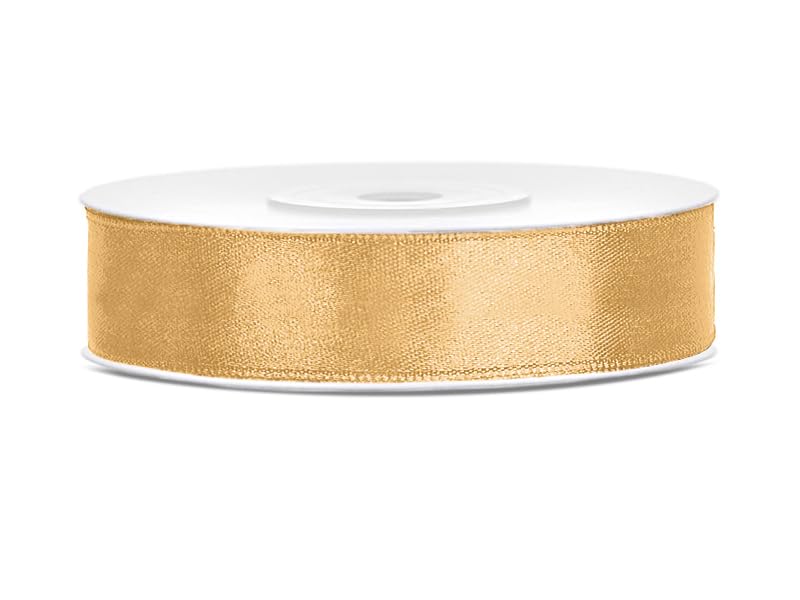 PartyDeco Nastro in raso color miele oro, larghezza 25 m... - Loisirs Créatifs Amazon Italie à 1.25€