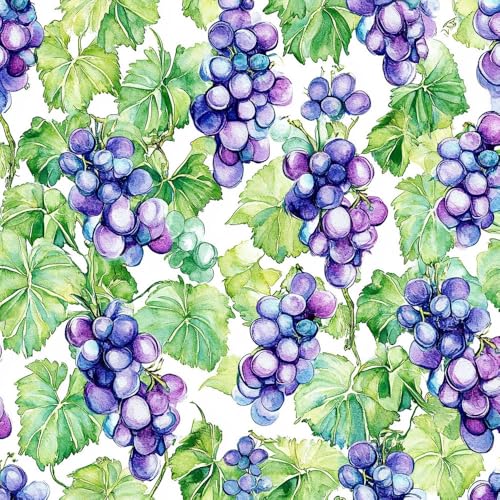 Papier peint autocollant Raisins violets Autocollant mural... - Maison & Cuisine Amazon France à 18.00€