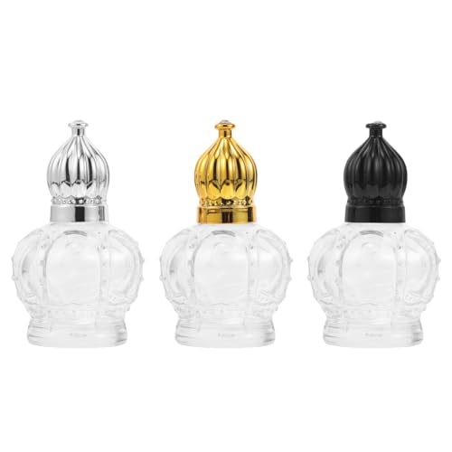 FRCOLOR Bouteilles À Rouleaux En Verre De 3 Pcs Pour Huile... - Beauté & Parfums en promo à 8.59€
