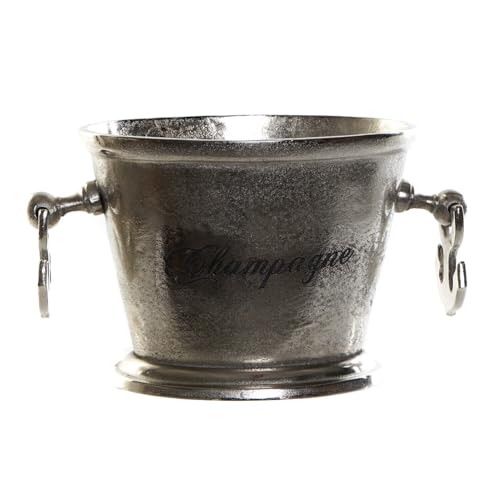 CHAMPANERA ALUMINIO 36X20,5X19,5 ANCLA PLATEADO - Maison & Cuisine en promo à 24.27€