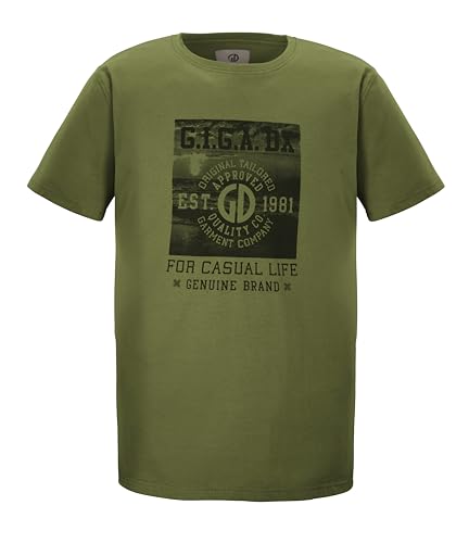 G.I.G.A. DX Hombre Camiseta GS 2 MN TSHRT Gots, grasgrün... - Amazon Espagne à 9.85€