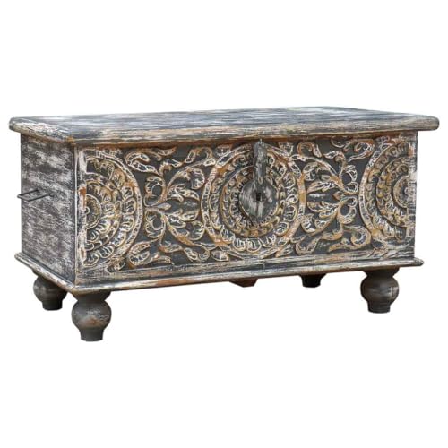 Baul De Madera Acabado Artesanal - Deal du jour à 96.31€