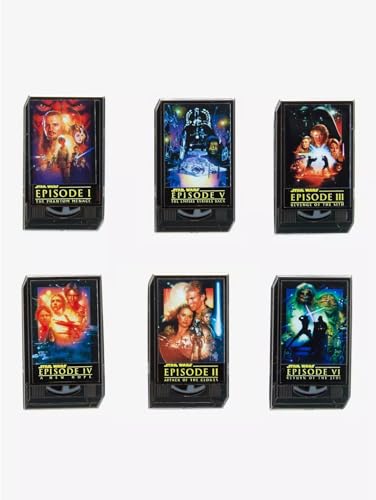Loungefly Loungegly - Star Wars - VHS Cassettes - Enamel... en promo à 10,40€ (-85%) sur Amazon FR