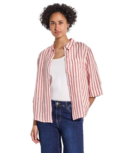STREET ONE A345632 Camisa de Rayas, Glory Red, 42 Mujeres - Mode & Vêtements Amazon Espagne à 29.91€