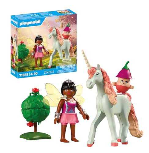 Playmobil | Magic Unicorns | Unicornio arcoíris con hada |... - Toys & Games Amazon UK à 5.33€